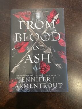 From Blood and Ash by - Black & Red Hardcover Novel #1